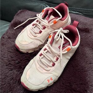 Under Armour Pink and Burgundy Sneakers